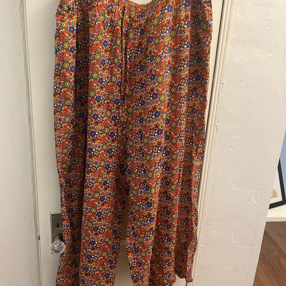 Floral Multicolor Women's Pants